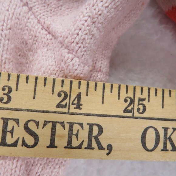 Lane Bryant Sweater Womens 18/20 Pink Orange Yellow Colorblock Striped Cardigan - Picture 7 of 8